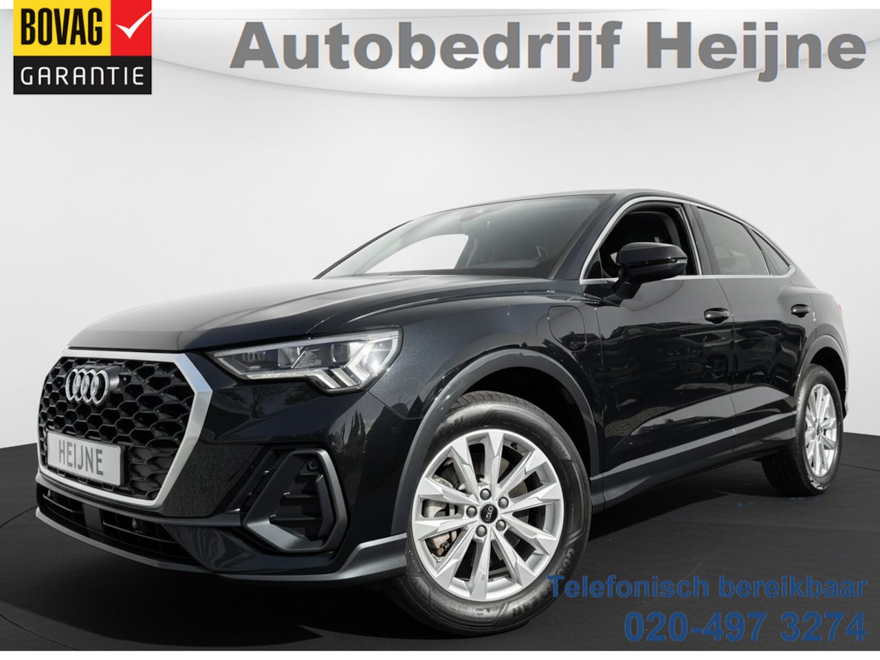 Audi Q3 Sportback - 45 TFSI e 245PK BUSINESS EDITION PHEV LEDER/NAVICAMERA/CARPLAY/ELEKTR.KLEP - AutoWereld.nl