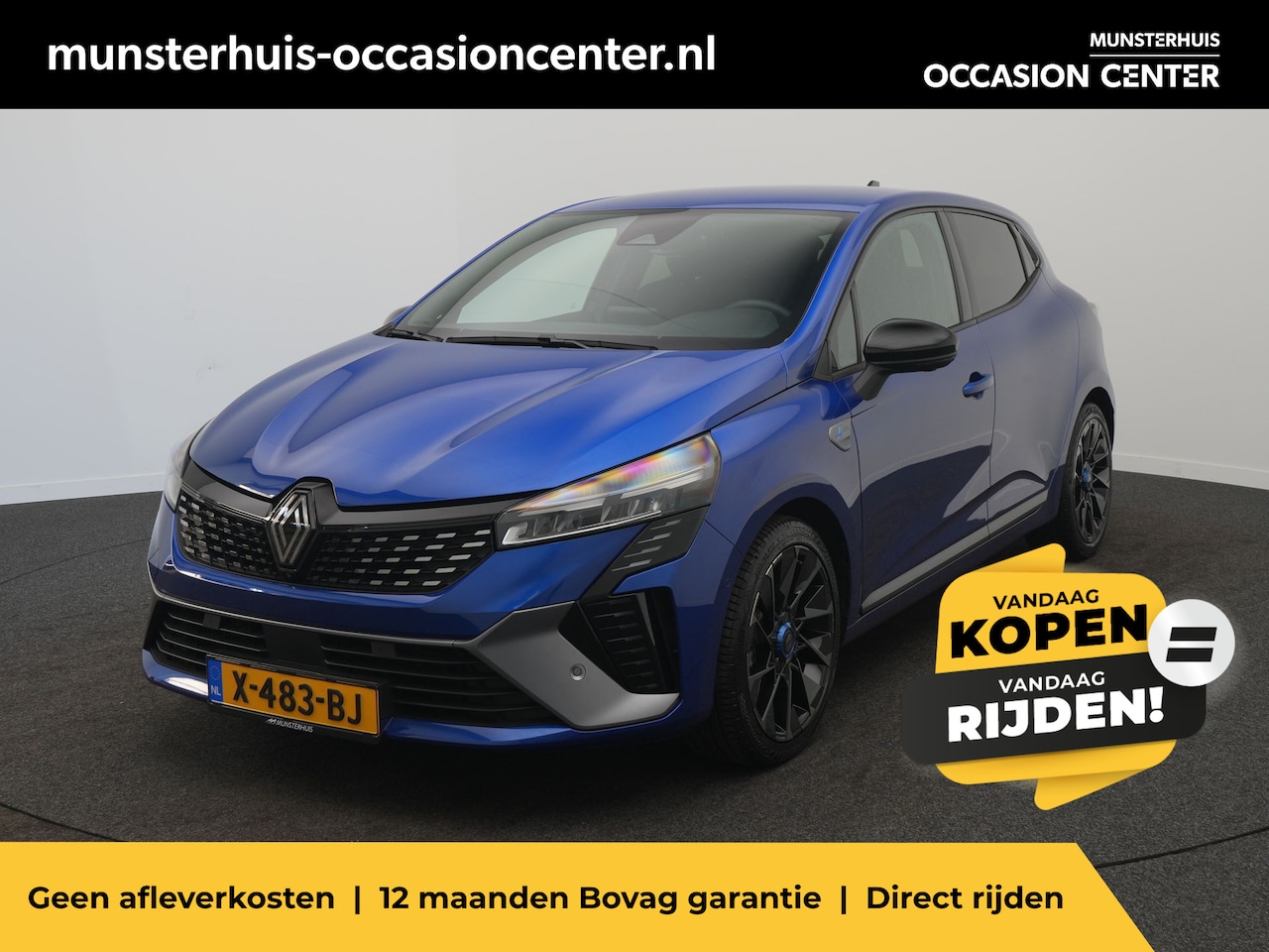 Renault Clio - 1.6 E-Tech Full Hybrid 145 Esprit Alpine - RIJKLAARPRIJS - 360 Camera - Adaptive Cruise Co - AutoWereld.nl