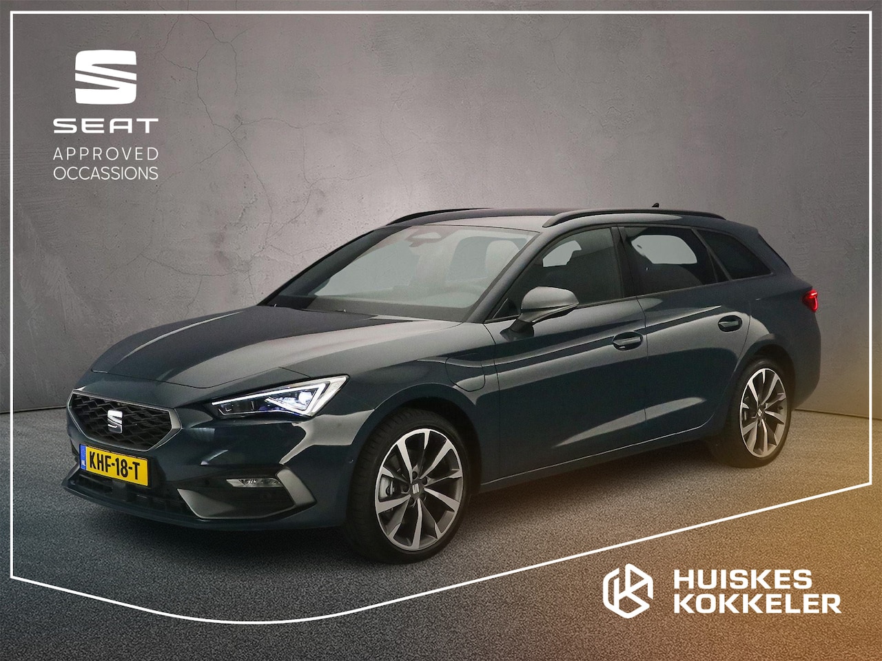SEAT Leon Sportstourer - FR Business 1.5 TSI eHybrid 204pk DSG Automaat Trekhaak, LED matrix koplampen, Adaptive cr - AutoWereld.nl