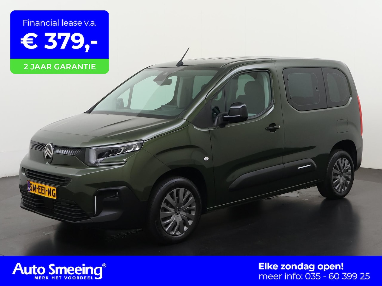 Citroën ë-Berlingo - Feel 50 kWh Facelift | SOH 98% | 3 Fase | Carplay | Zondag Open! - AutoWereld.nl