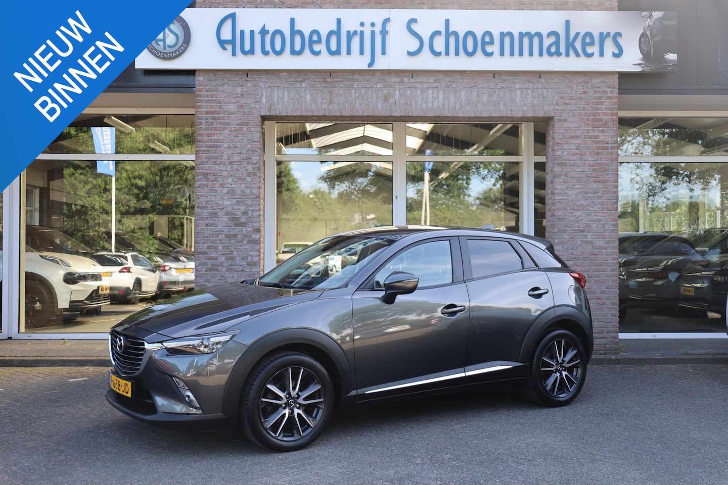 Mazda CX-3 - 2.0 SkyActiv-G 120 GT-Luxury HUD/ADD LEER CAMERA DAB 18"LMV NAVI STOELVERWARMING 2xKEYLESS - AutoWereld.nl