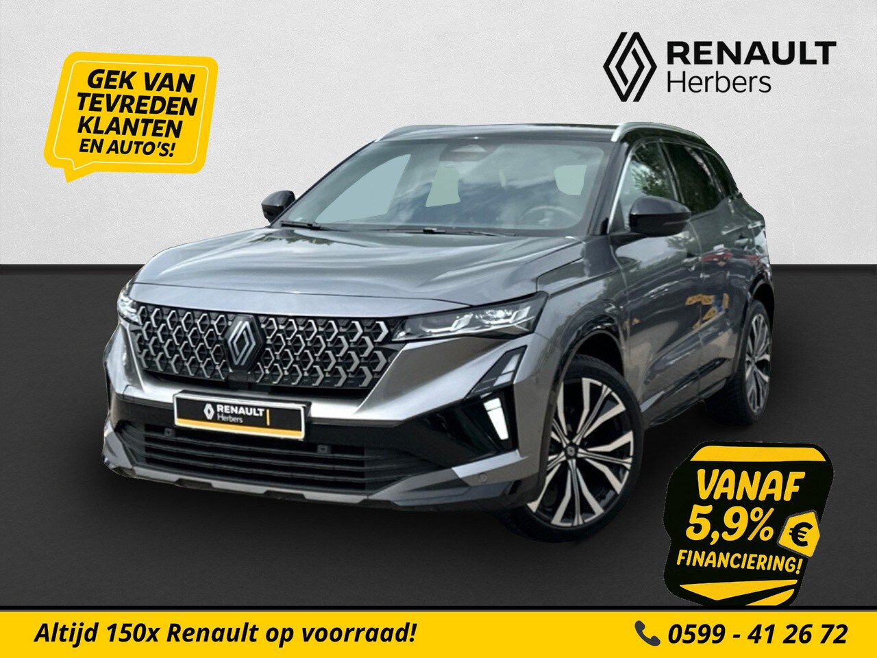 Renault Austral - 1.2 E-Tech full hybrid 200 techno NIEUW MODEL / 20 INCH / ALL SEASON - AutoWereld.nl