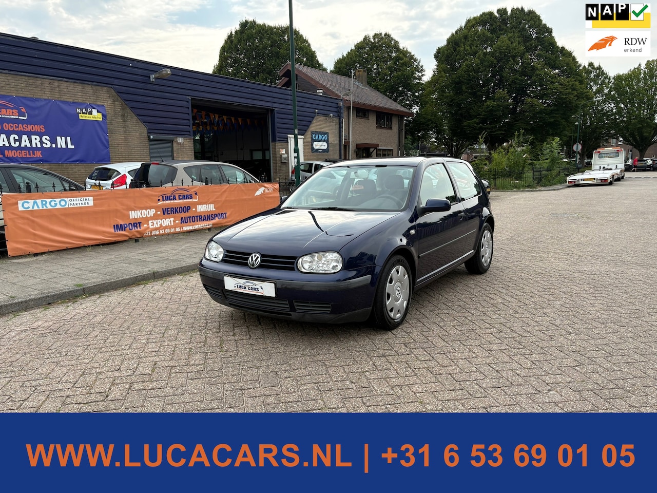 Volkswagen Golf - 1.6 Trendline Automaat Airco NIEUWE APK! - AutoWereld.nl