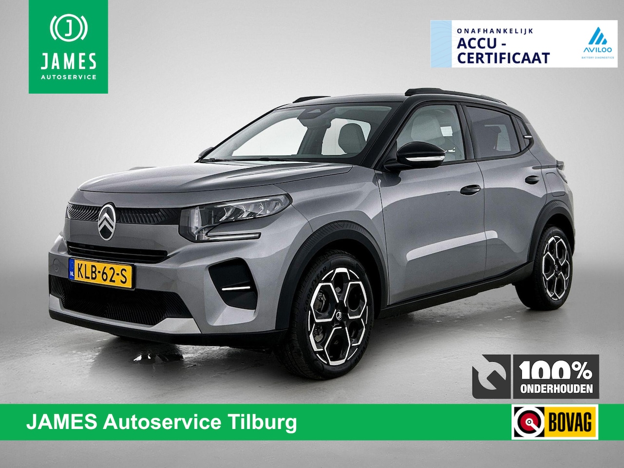 Citroën ë-C3 - Max 113pk 44 kWh TWO-TONE | CAMERA | CARPLAY & NAVI | LED - AutoWereld.nl