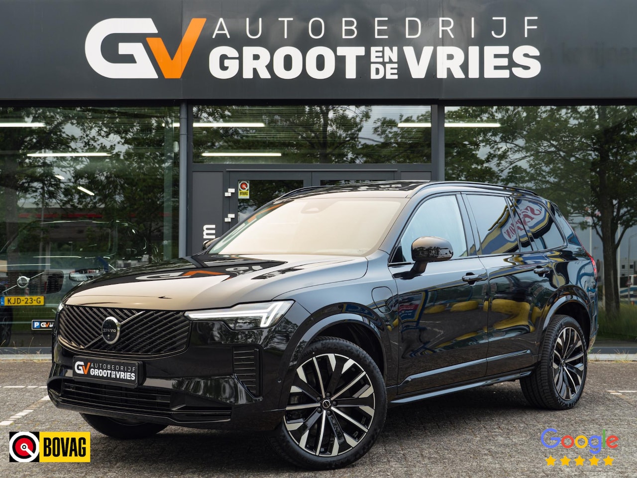 Volvo XC90 - 2.0 T8 Plug-in hybrid AWD Ultra Dark Pano|H&K|HUD|7p|BLIS - AutoWereld.nl