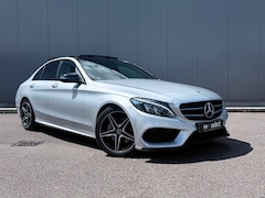 Mercedes-Benz C-klasse - 180 AMG Night Pakket l Pano l Keyles l Camera l Led l Stoelverwarming l Ambient