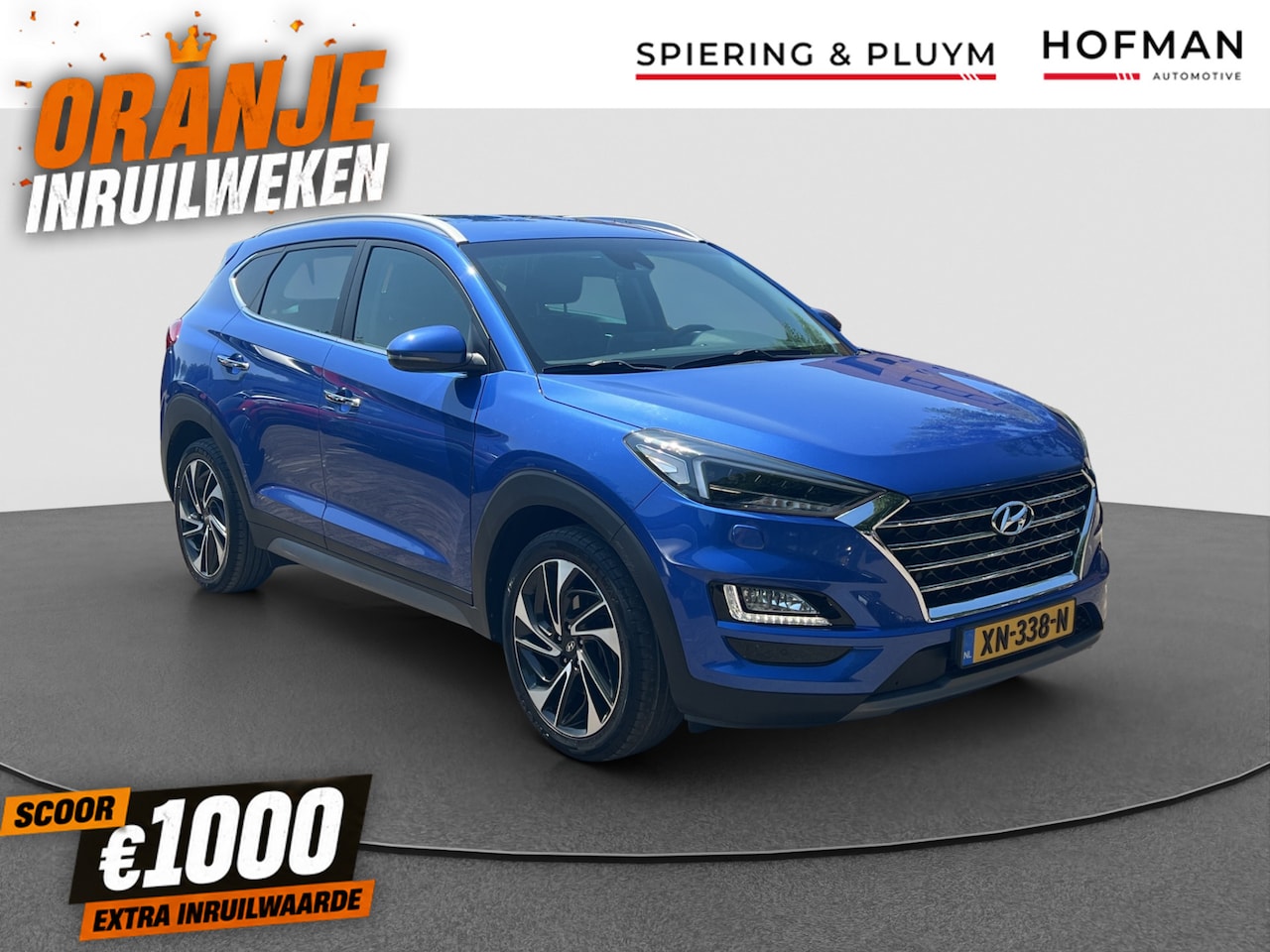 Hyundai Tucson - 1.6 T-GDI Premium | Leder | 360*| Stoelverw/verkoel | Krell | - AutoWereld.nl