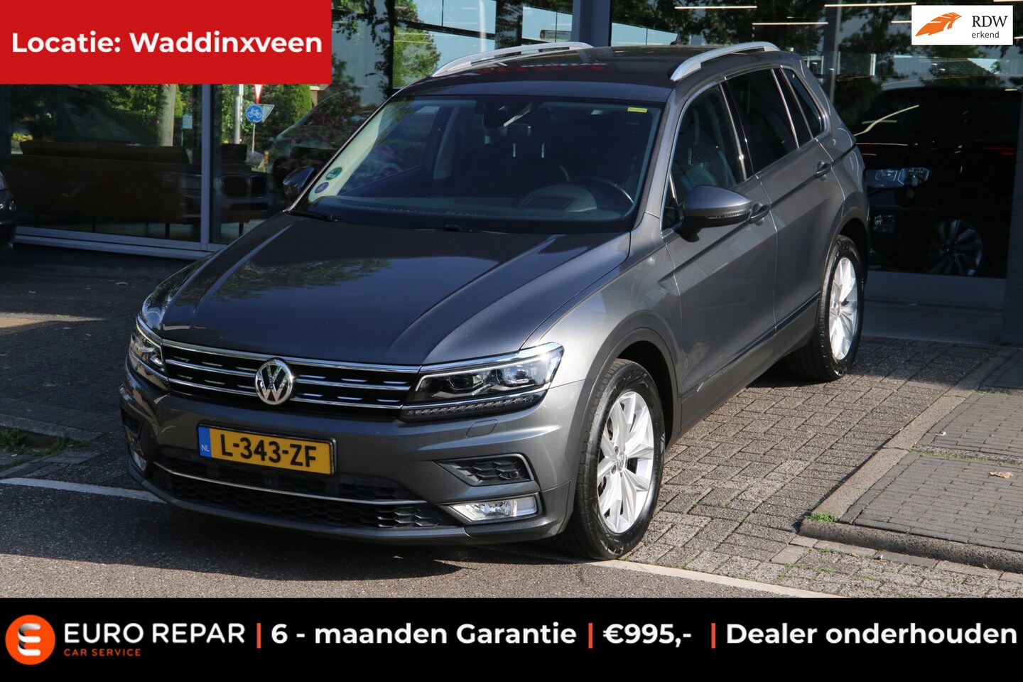 Volkswagen Tiguan - 2.0 TSI 4Motion Highline TREKHAAK CAMERA! - AutoWereld.nl