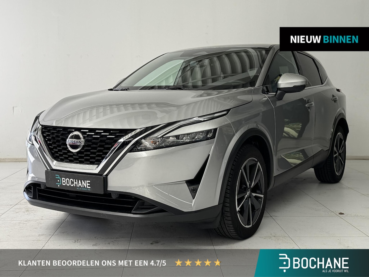 Nissan Qashqai - 1.3 MHEV N-Style | Navigatie | 360 Camera | All-Season Banden | Climate Control | Adaptive - AutoWereld.nl