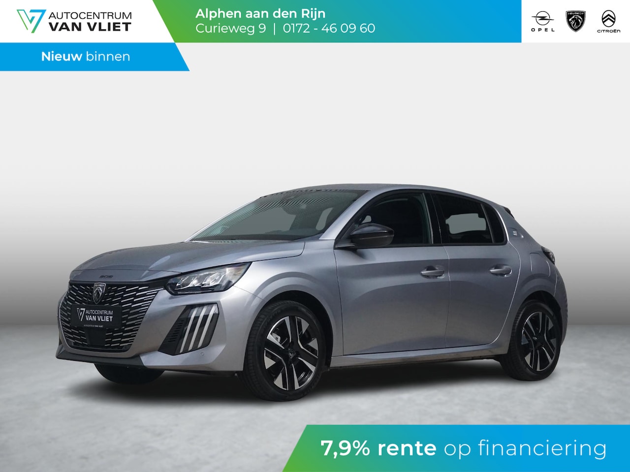 Peugeot e-208 - EV Allure Avantage 51 kWh SOH 97% | CARPLAY | PARKEERSENSOREN | E.C.C. | - AutoWereld.nl