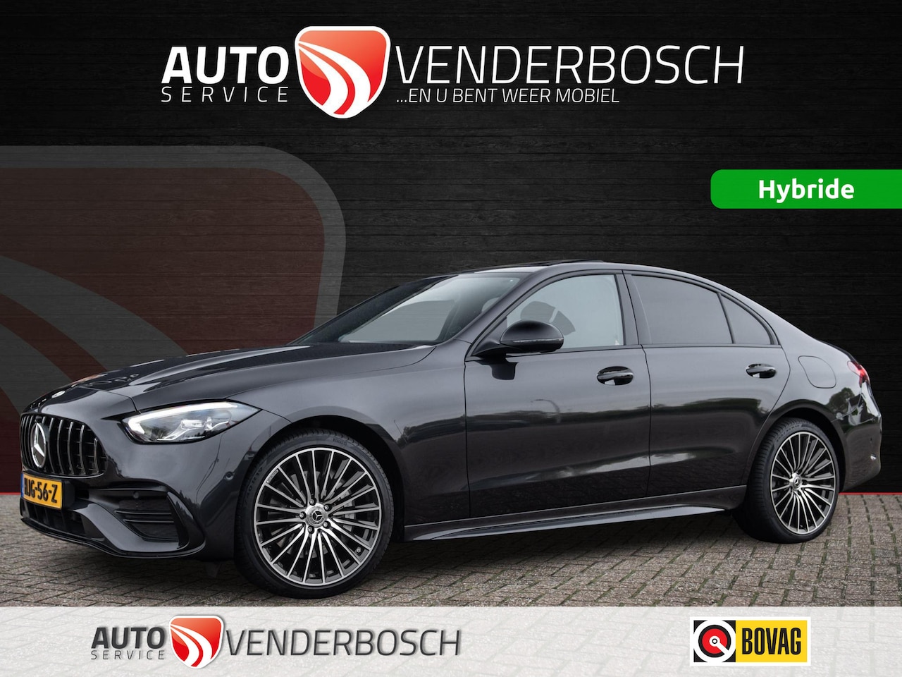Mercedes-Benz C-klasse - 300 e AMG Line 313pk | Pano | Memory | 19 inch - AutoWereld.nl