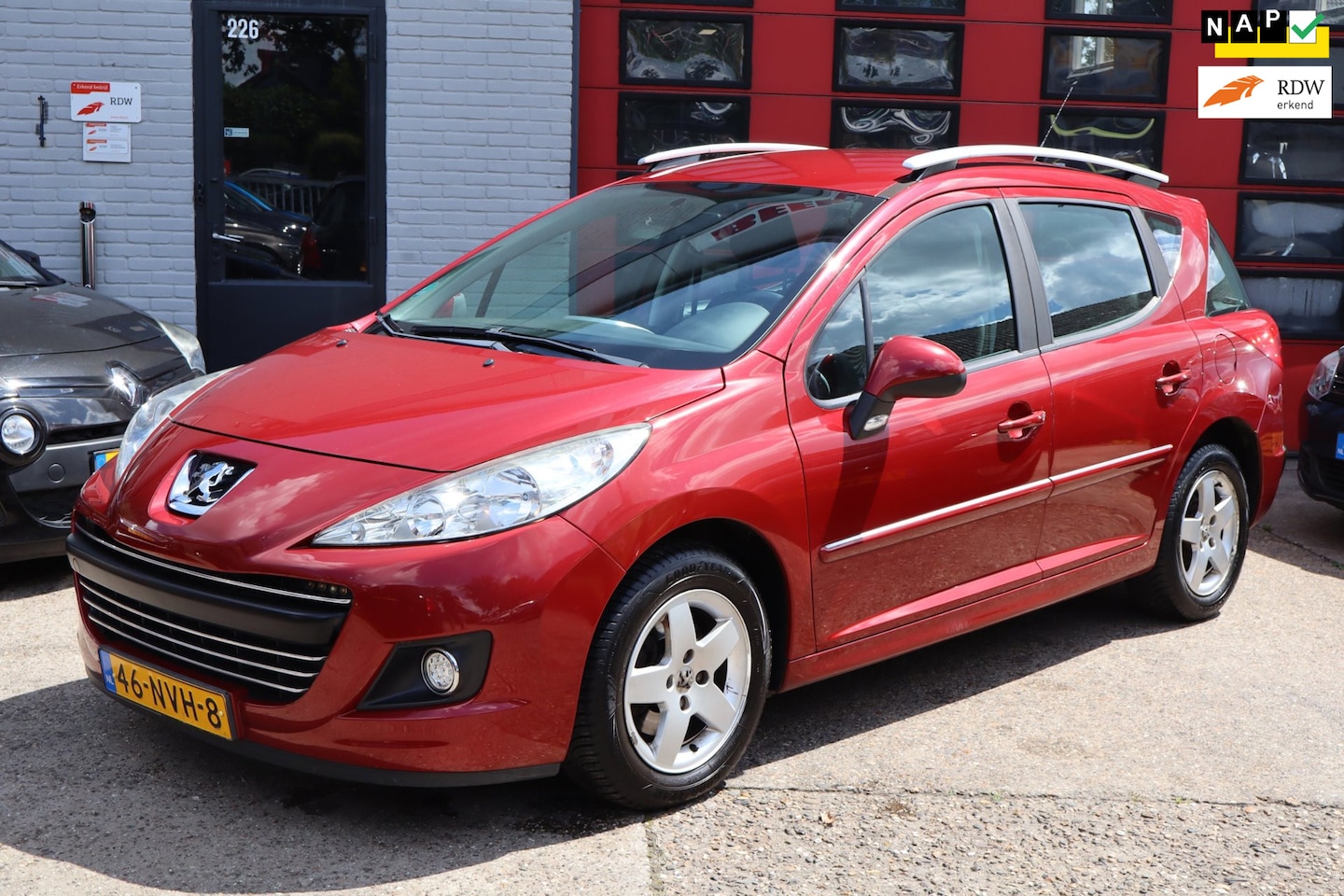 Peugeot 207 SW - 1.4 VTi Style 1.4 VTi Style , AIRCO, TREKHAAK , - AutoWereld.nl