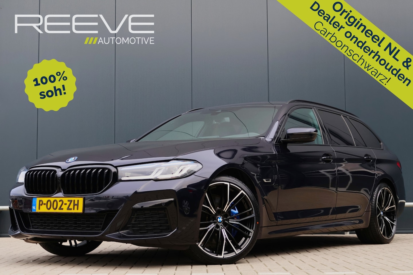 BMW 5-serie Touring - 530e M-Sport LCI | Carbonschwarz | 20 Inch | Laser Light | Live Cockpit Prof. | Leer | Sto - AutoWereld.nl