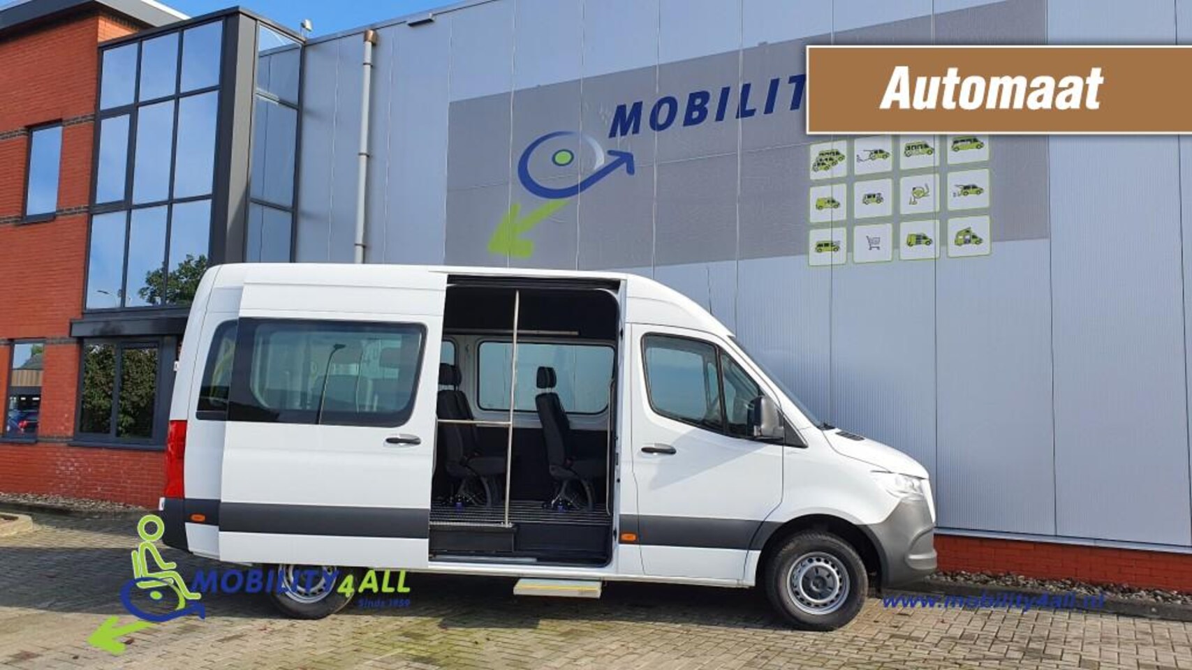 Mercedes-Benz Sprinter - Nieuwe Rolstoelbus / e-lift  / Incl- BPM - AutoWereld.nl