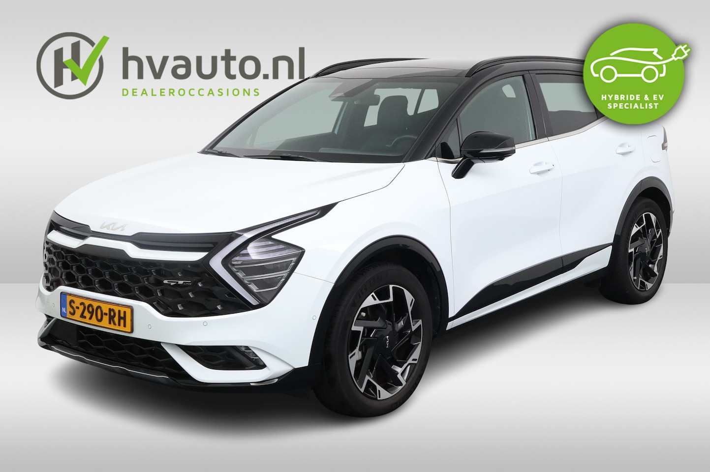 Kia Sportage - 1.6 T-GDi PLUG-IN HYBRID 265PK AWD GT-PLUSLINE AUT6 | Panoramadak | Leer | El. stoelverste - AutoWereld.nl