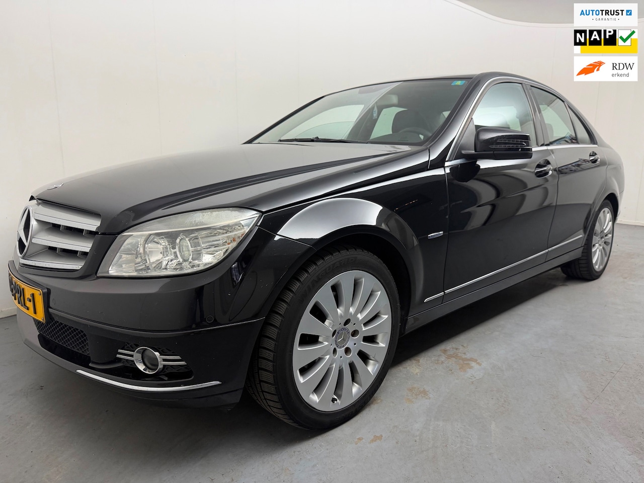 Mercedes-Benz C-klasse - 180 CGI BlueEFFICIENCY Business Class Avantgarde # Clima # Half Leder # Lmv # Nap - AutoWereld.nl
