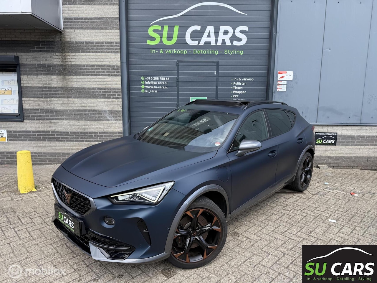 CUPRA Formentor - 1.4 e-Hybrid VZ Copper Edit. Mat Blauw FULL! - AutoWereld.nl