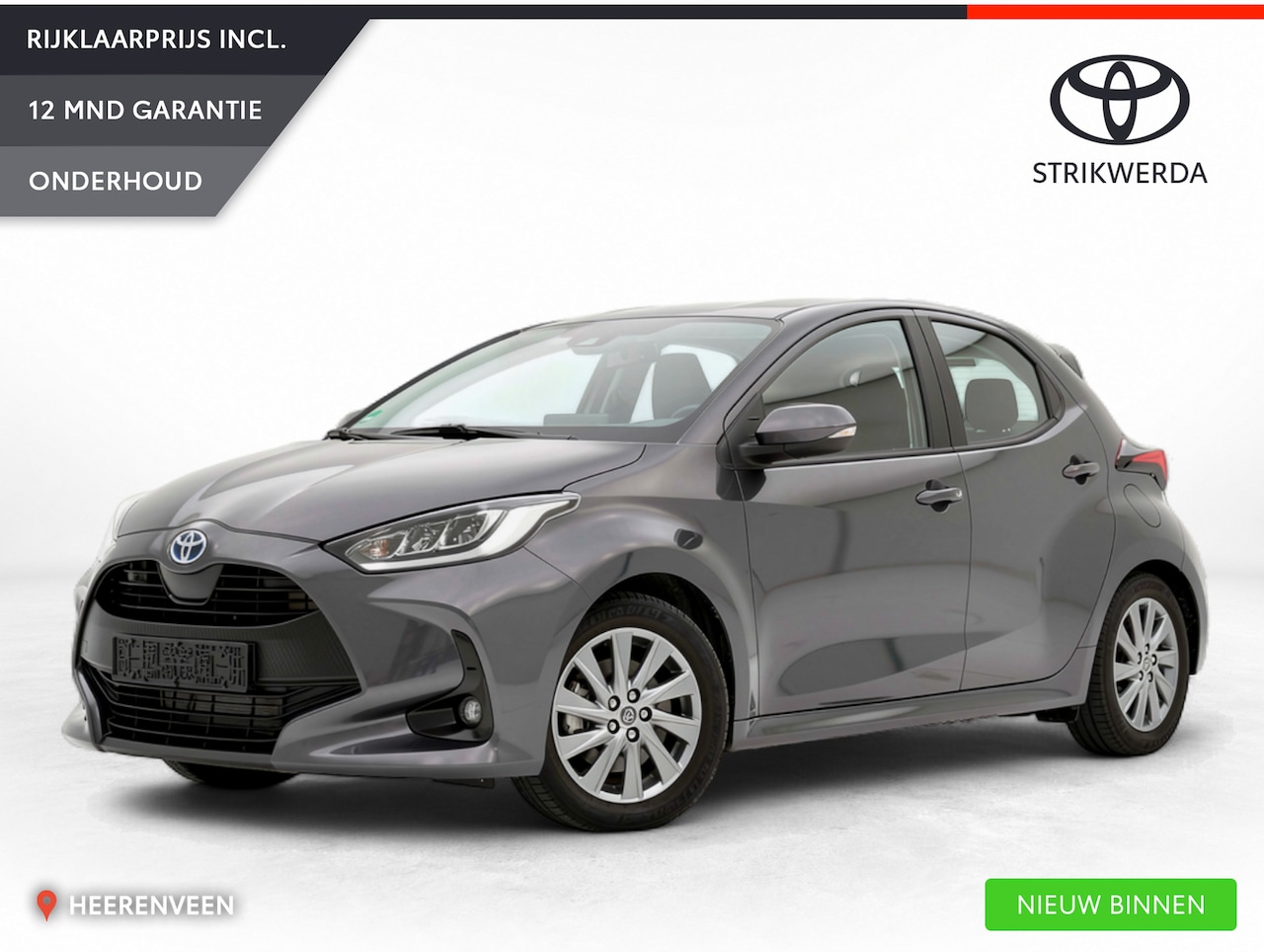 Toyota Yaris - 1.5 Hybrid Dynamic | Stoel/stuur verw | Carplay | Adapt. cruise | - AutoWereld.nl