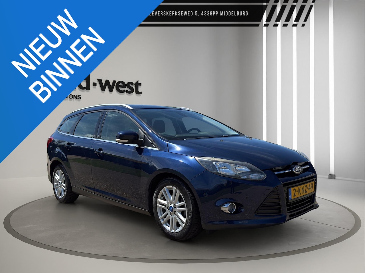 Ford Focus Wagon - 1.6 TDCI ECOnetic Lease Titanium 1.6 TDCI ECOnetic Lease Titanium - AutoWereld.nl