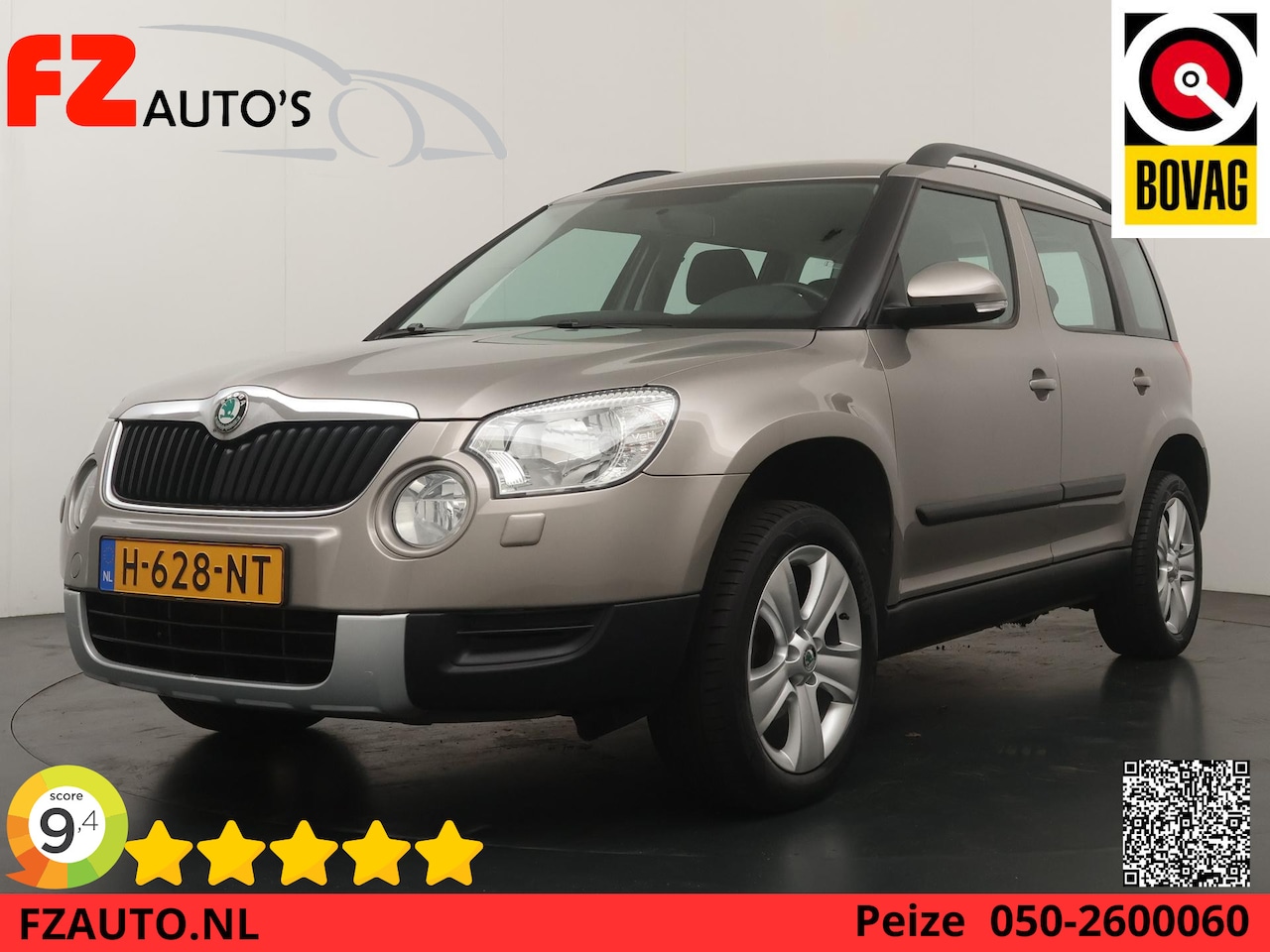 Skoda Yeti - 1.2 TSI Comfort - Ketting VV - Radio - Airco - AutoWereld.nl