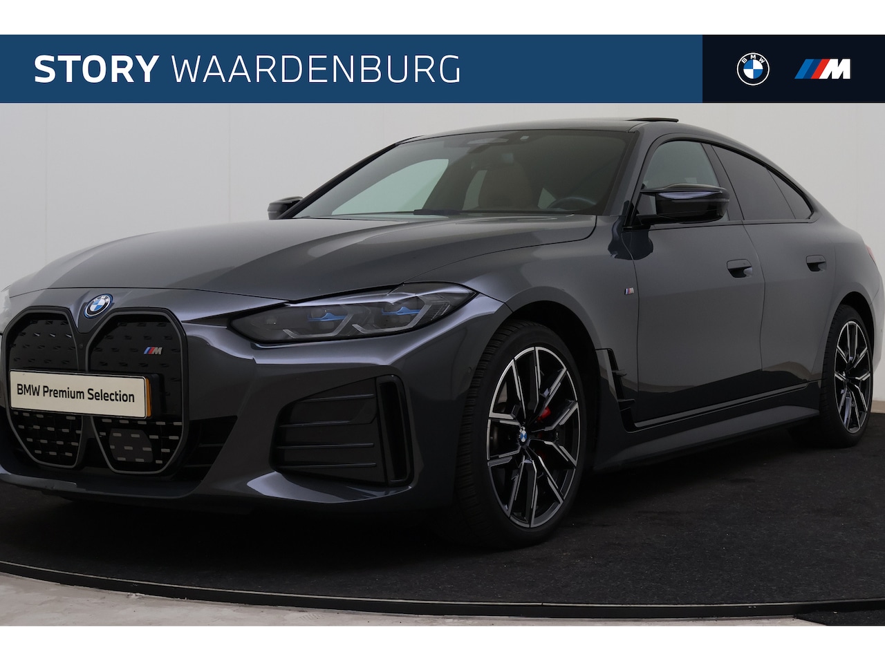 BMW i4 - M50 High Executive M Sport / Schuif-kanteldak / Sportstoelen / Comfort Access / Laserlight - AutoWereld.nl