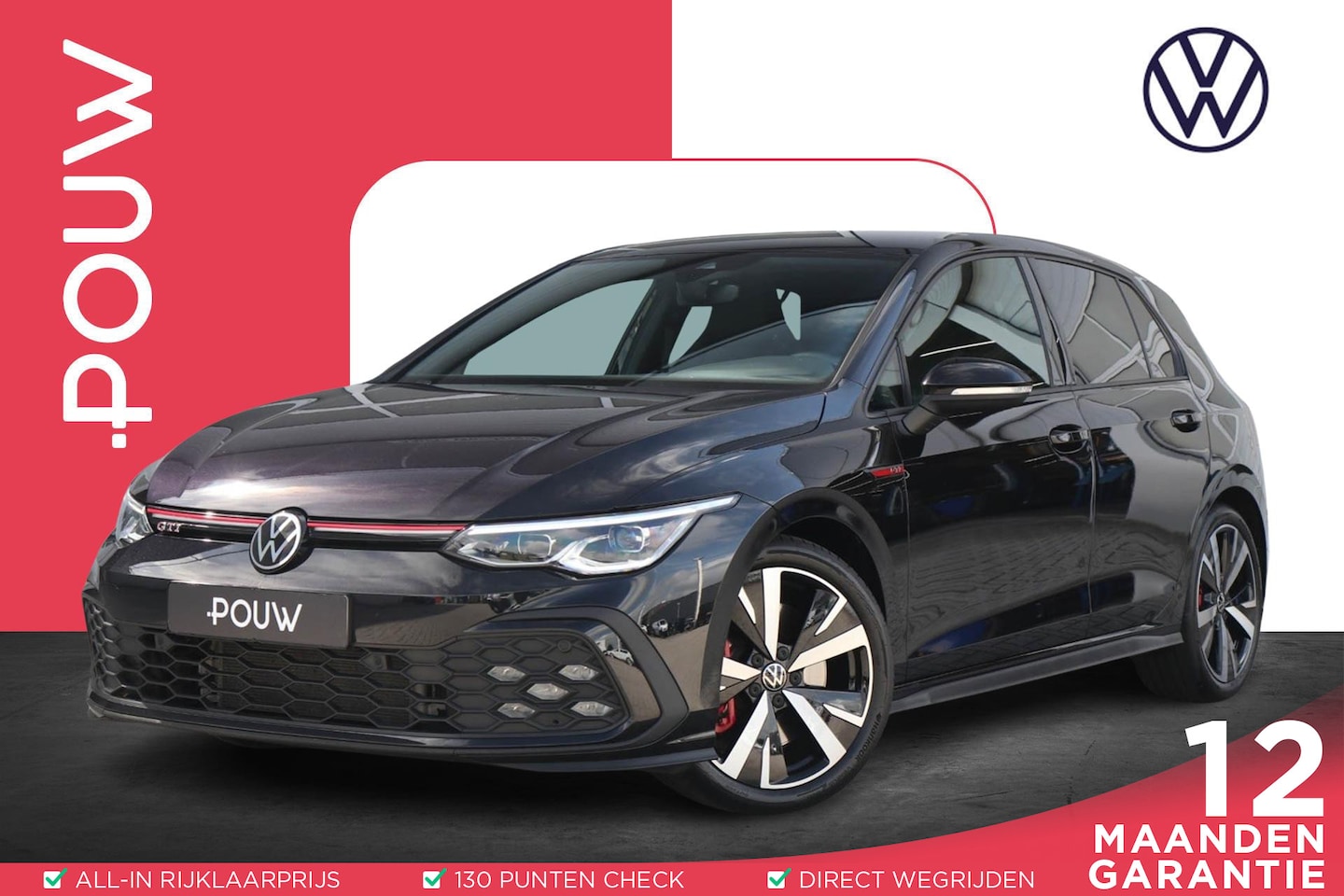 Volkswagen Golf - GTI 2.0 TSI 245pk DSG | Navigatie | Camera | 18" Velgen | Adaptieve Cruise - AutoWereld.nl