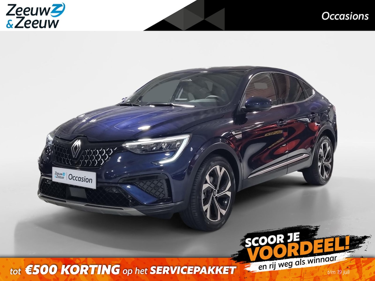Renault Arkana - 1.6 E-Tech full hybrid 145 techno * Automaat * Cruise Control Adaptief * Carplay * LM Velg - AutoWereld.nl