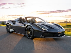 Ferrari 488 - Spider - Blu Pozzi - Carbon Fibre - LED Steering wheel