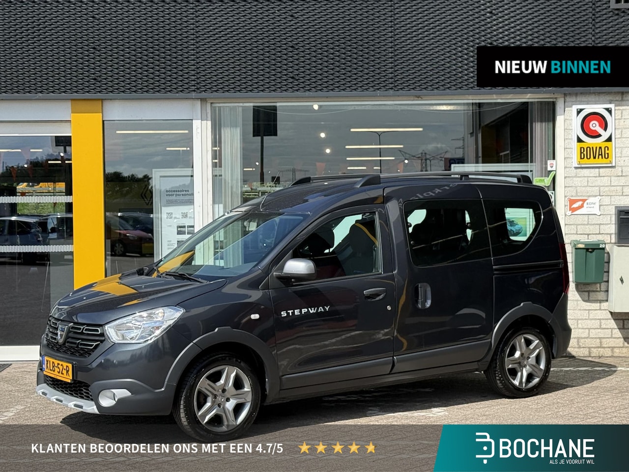 Dacia Dokker - 1.3 TCe Stepway | Navigatie | Achteruitrijcamera | Cruise Control | Airco | Parkeersensore - AutoWereld.nl