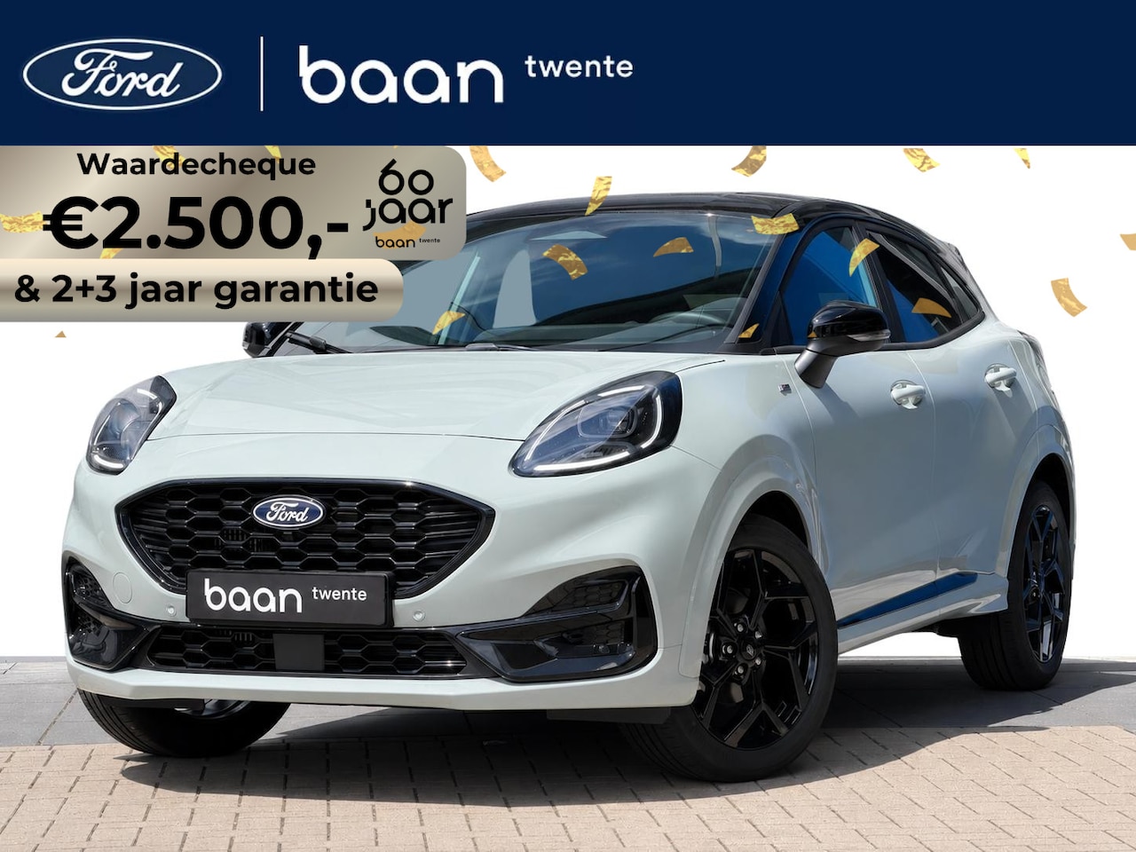 Ford Puma - 1.0 155 PK Automaat Hybrid ST-Line | Black Pack | Winter Pack | Camera | - AutoWereld.nl