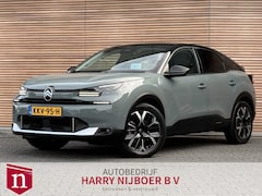 Citroën Ë-C4 - Max 156pk Extended range 54 kWh Navi / Carplay/ HUD / 360 Camera / leder / Cruise control
