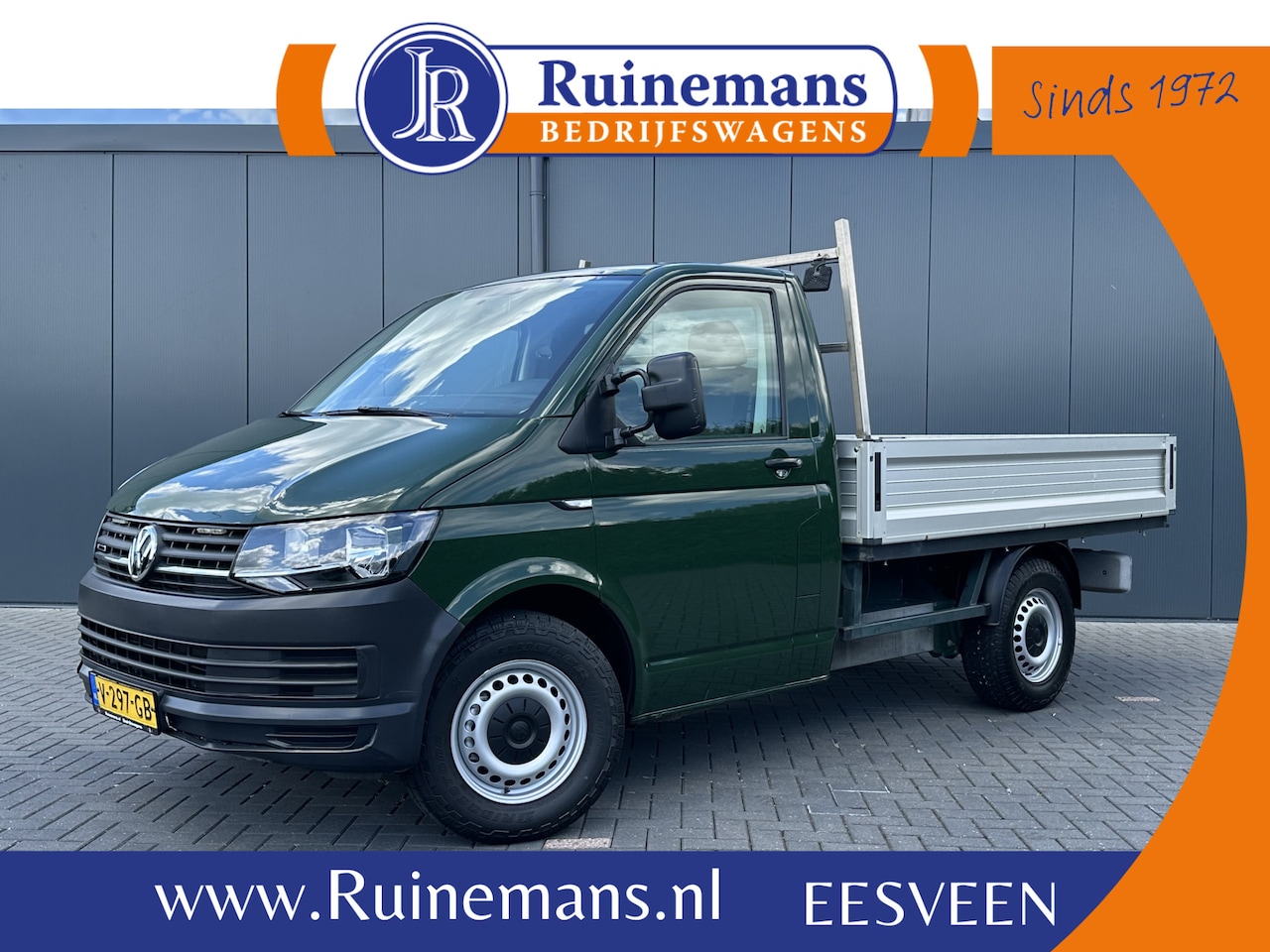 Volkswagen Transporter - 2.0 TDI 150 PK 4-MOTION E6 / 4x4 / PICK UP / TREKHAAK / 1e EIG. / AIRCO / 86.652 KM - AutoWereld.nl