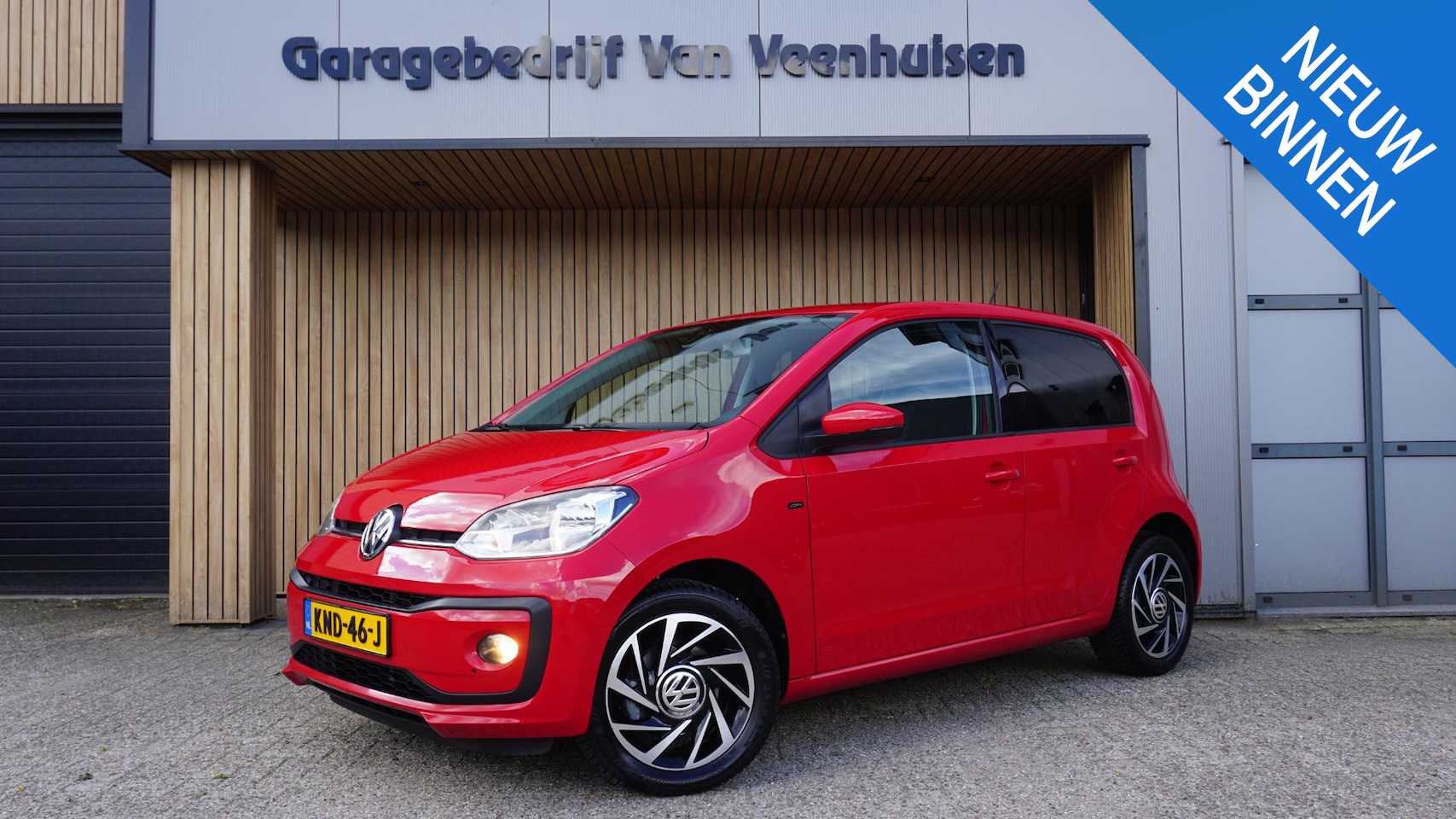 Volkswagen Up! - Automaat 1.0 75pk BMT high up! Join 5 drs Airco Stoelverw Cruise controle *33369 km* 15 in - AutoWereld.nl