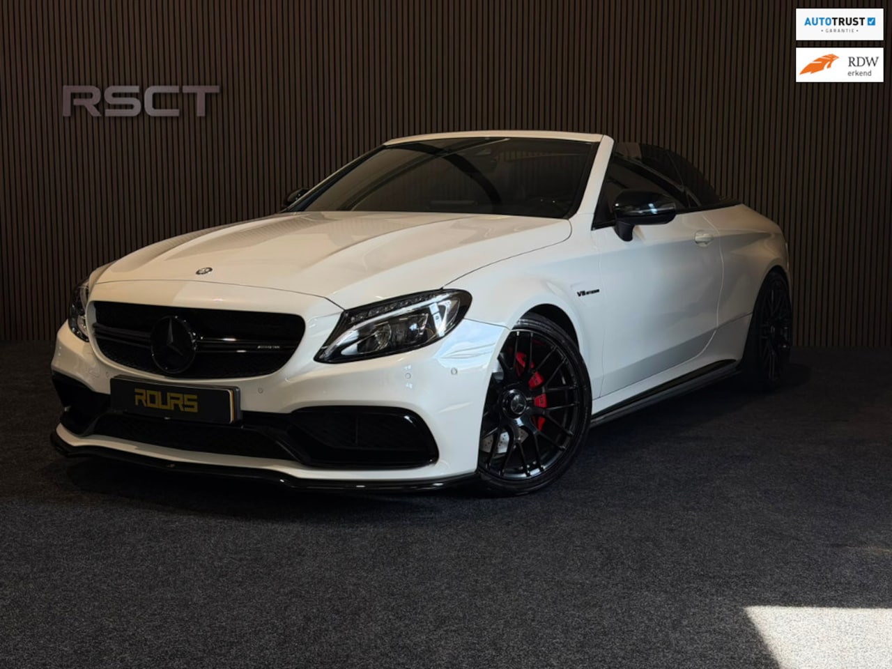 Mercedes-Benz C-klasse Cabrio - AMG 63| Burmester| ACC| P.sens | Stoel.v| Automaat - AutoWereld.nl