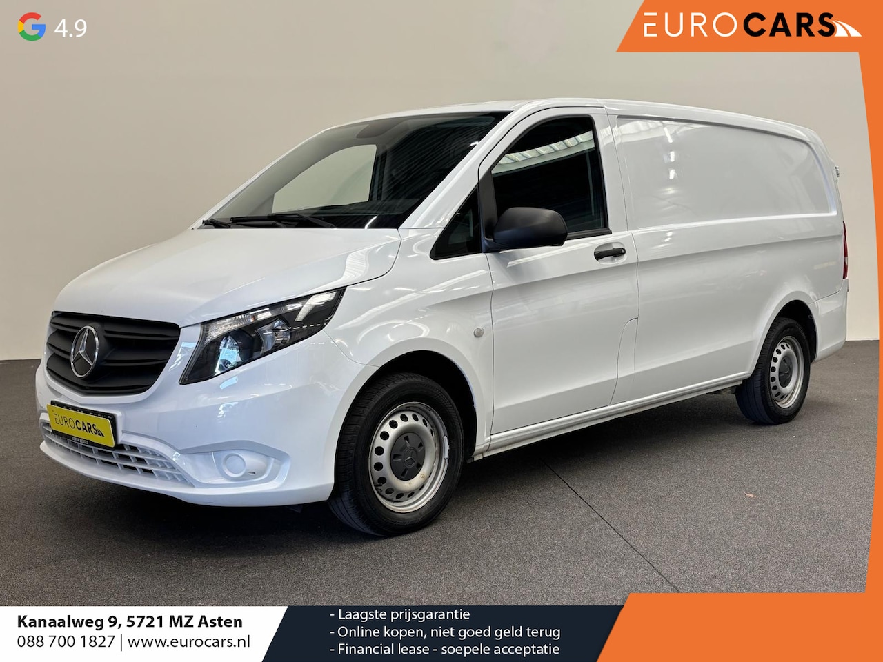 Mercedes-Benz Vito - 114 CDI Lang Automaat Navigatie Camera Stoelverwarming Adaptive Cruise Control Trekhaak - AutoWereld.nl