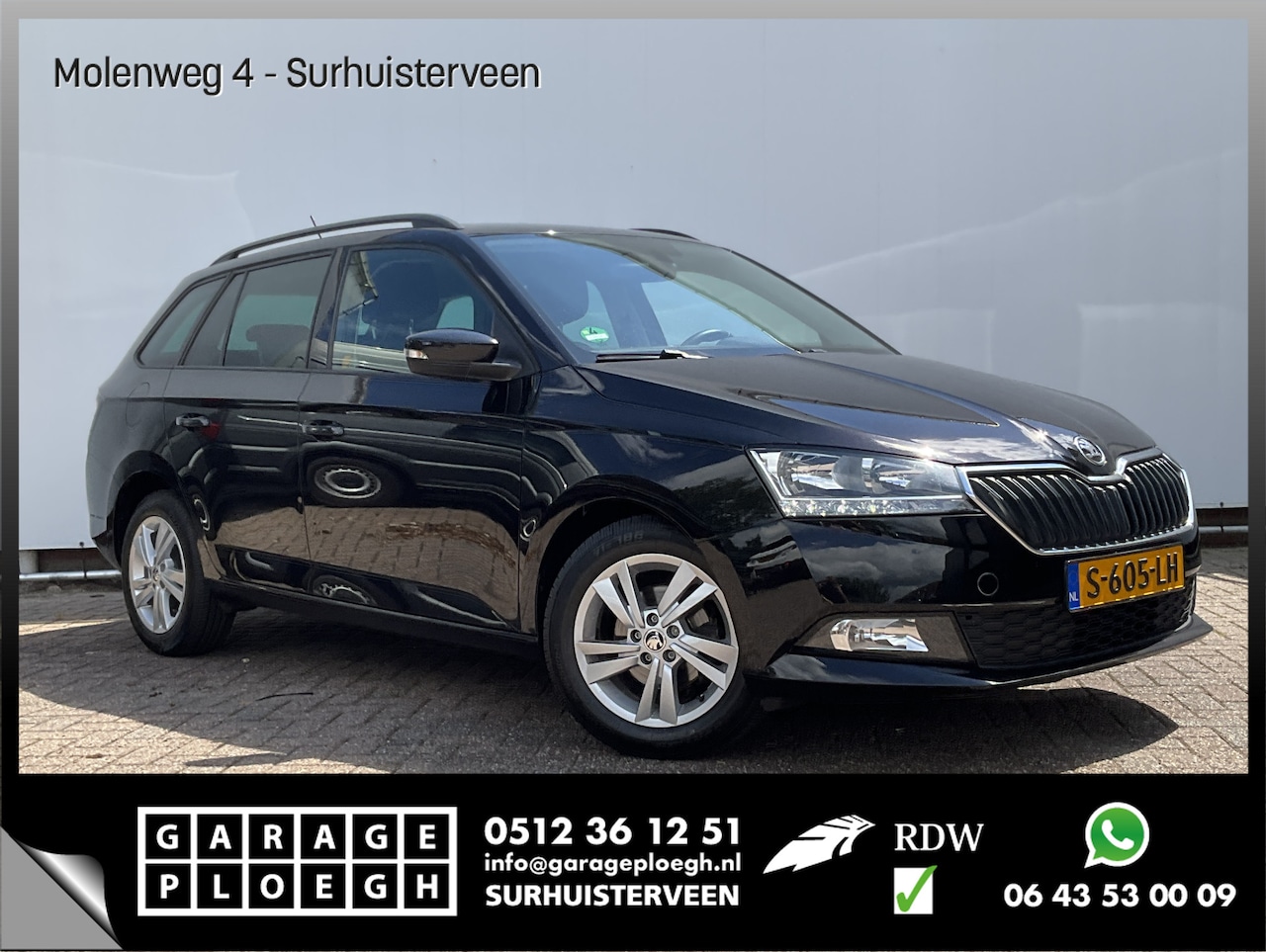 Skoda Fabia Combi - 1.0 TSI Style 1Eig DAB Carplay Stoelverw. Black metal - AutoWereld.nl