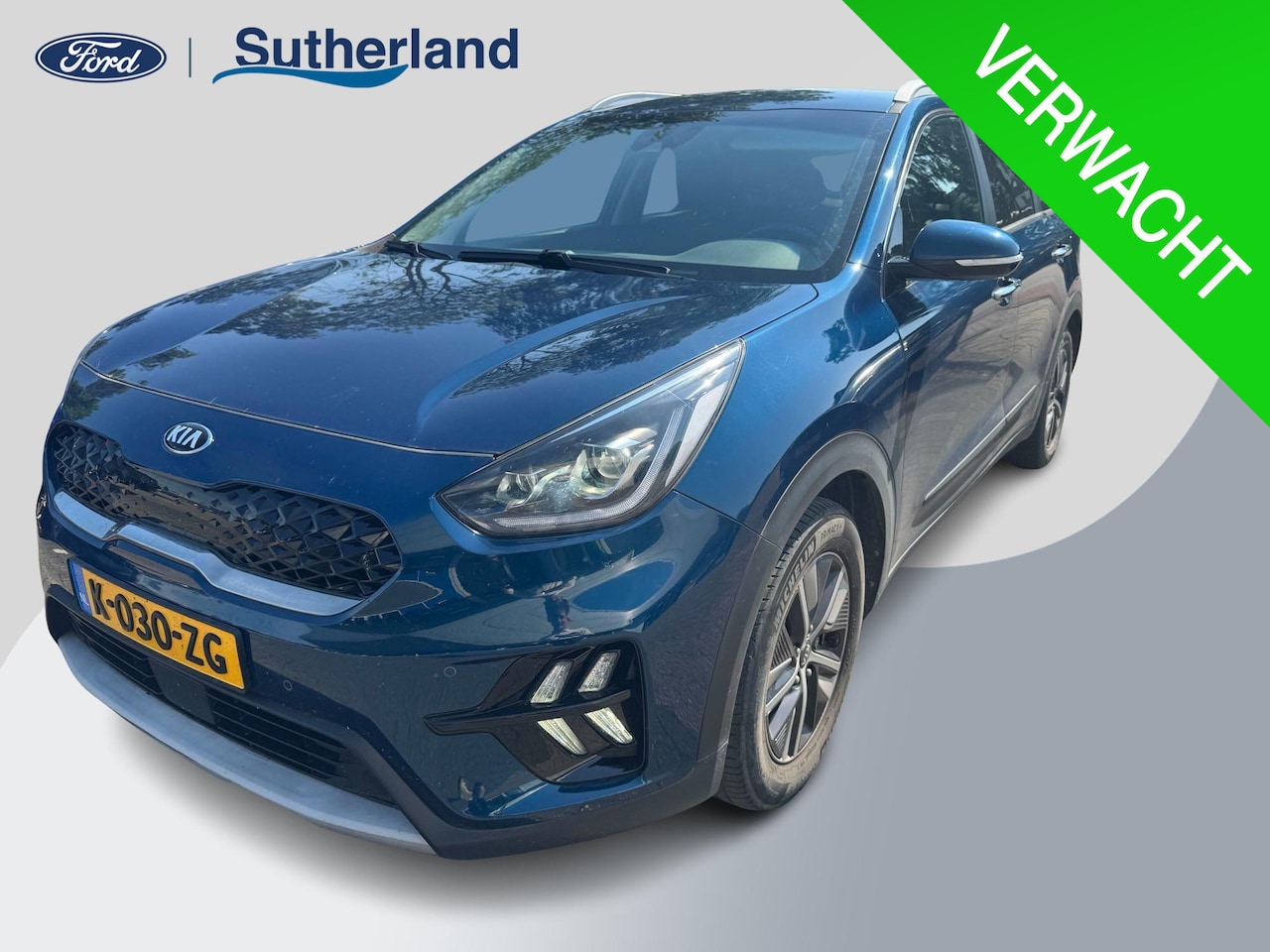 Kia Niro - 1.6 GDi Hybrid DynamicPlusLine 141pk | Trekhaak | Lederen Bekleding | Achteruitrijcamera | - AutoWereld.nl