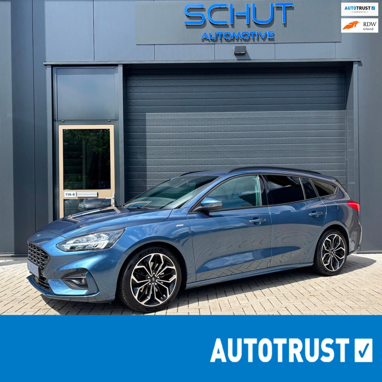 Ford Focus Wagon - 125pk ST Line Business XENON | HALF LEDER | CARPLAY | CAMERA | STOEL + STUURVERWARMING | N - AutoWereld.nl