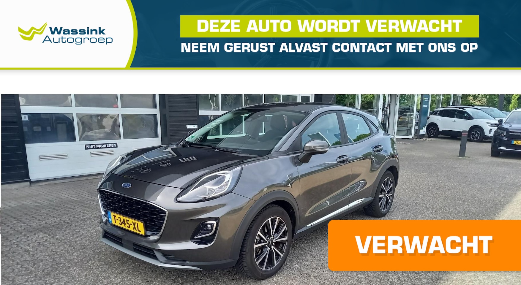 Ford Puma - 1.0 EcoBoost Hybrid Titanium Winterpack | Trekhaak | Navigatie | Lichtmetalen velgen - AutoWereld.nl