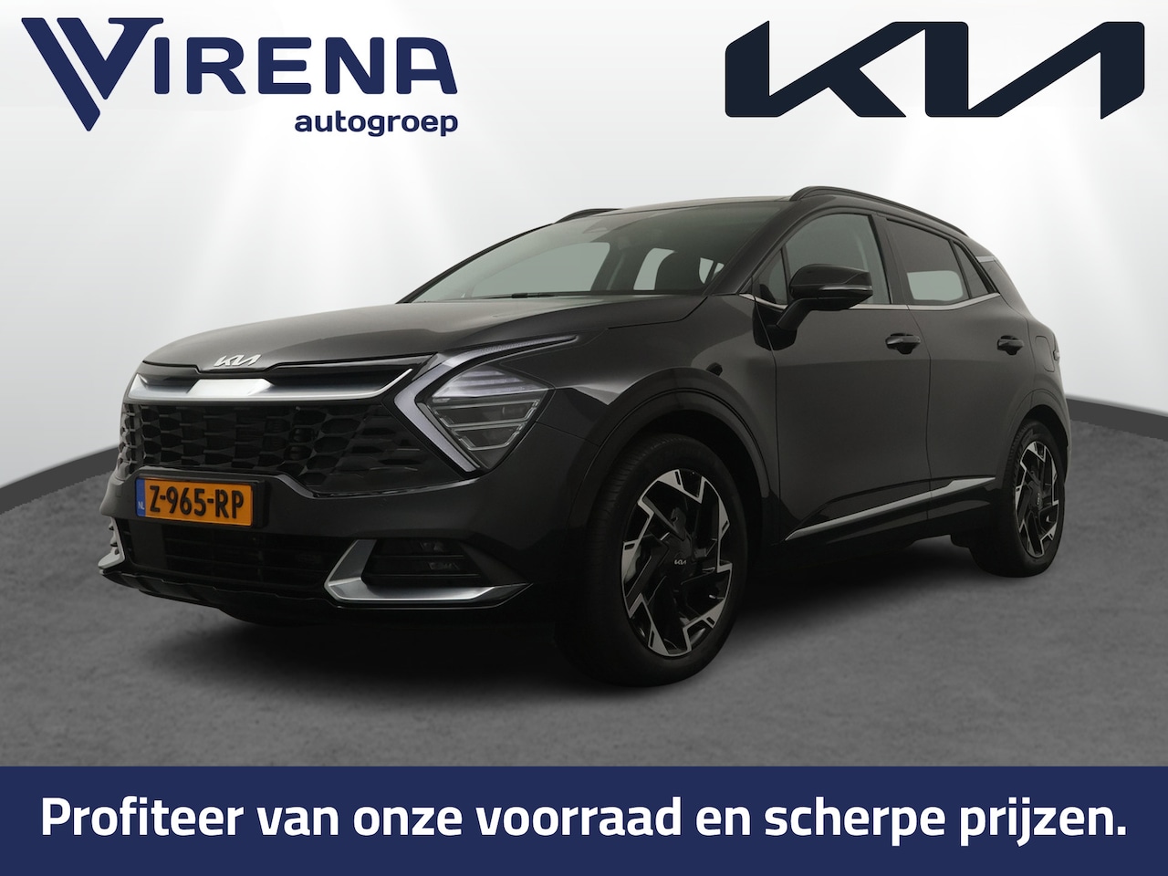 Kia Sportage - 1.6 T-GDi Plug-in Hybrid AWD DynamicPlusLine - Schuif/kanteldak - Stoelverwarming - Stuurw - AutoWereld.nl