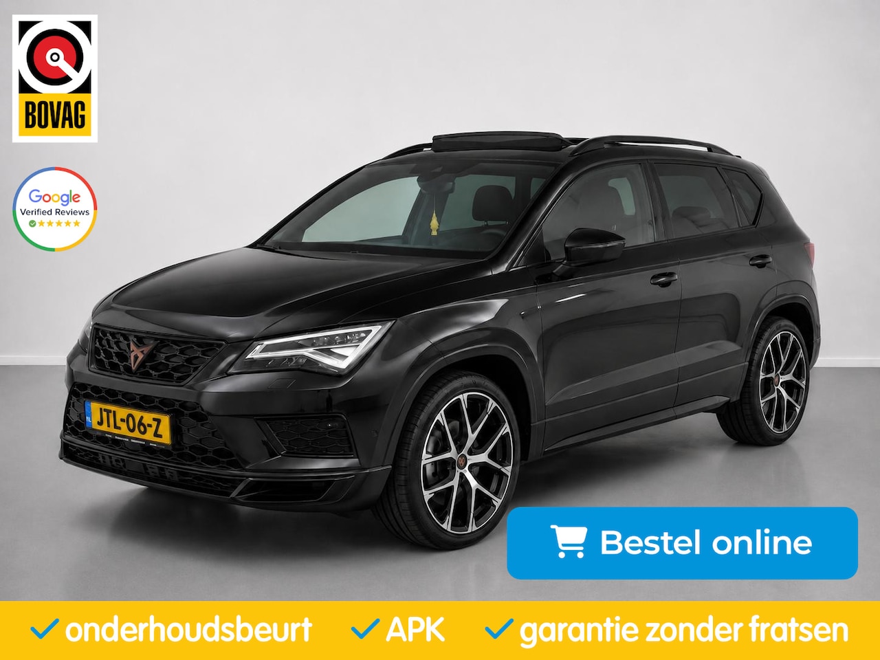 CUPRA Ateca - 2.0 TSI 4DRIVE|Panorama|360Cam|ACC| Vol leder|Beats audio|Stoelverwarming - AutoWereld.nl