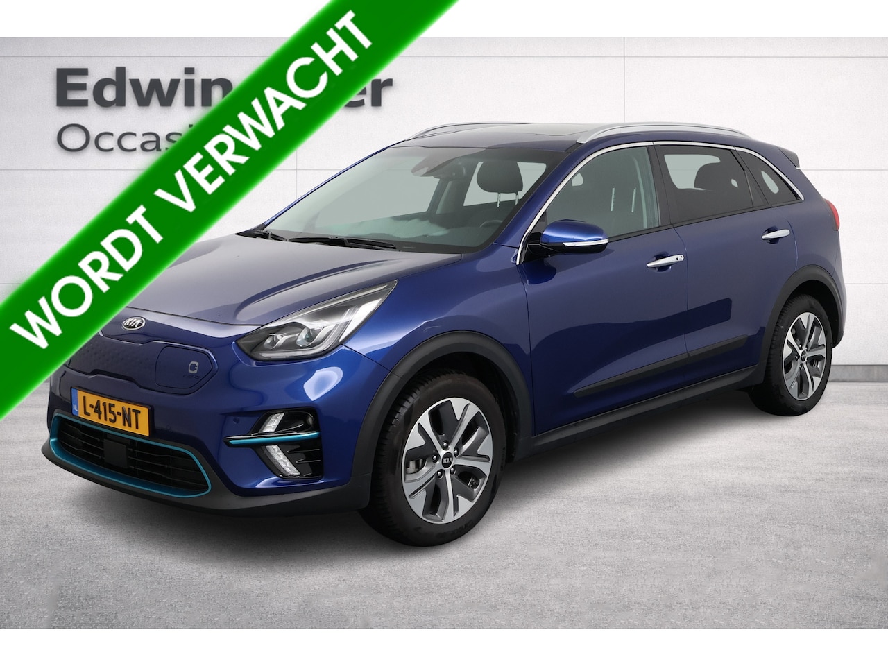Kia e-Niro - DynamicPlusLine 64 kWh | SOH 100% | 3 Fase laden | Schuif/kanteldak | Half Leder | Andriod - AutoWereld.nl