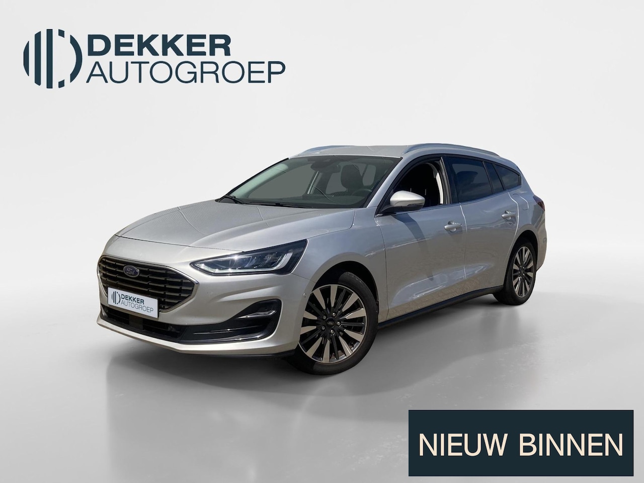 Ford Focus Wagon - 1.0 EcoBoost Hybrid 125 pk Titanium X Wagon AGR stoelen - Navigatie - Apple Carplay/ Andro - AutoWereld.nl