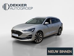 Ford Focus Wagon - 1.0 EcoBoost Hybrid 125 pk Titanium X AGR stoelen - Navigatie - Apple Carplay/ Android Aut