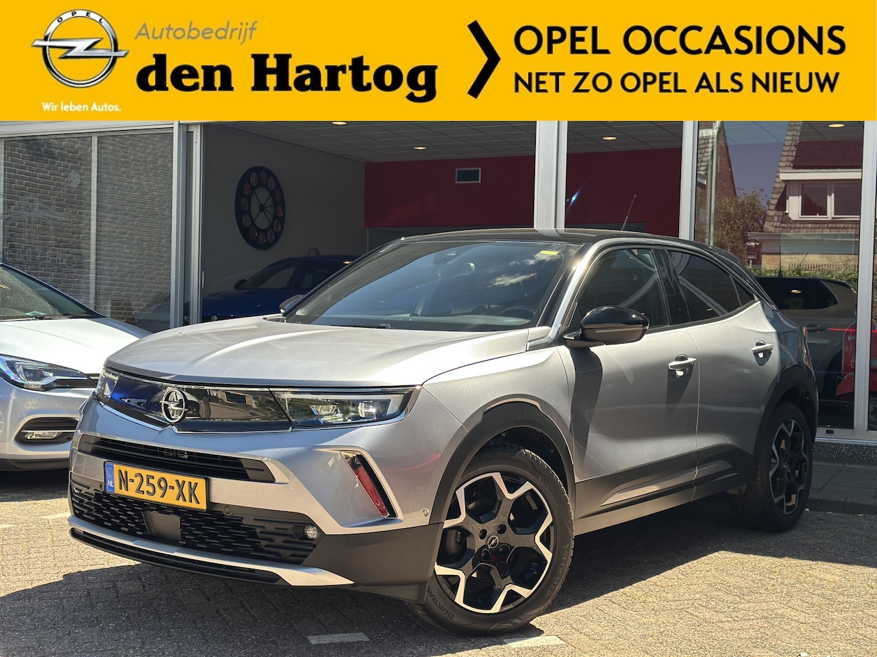 Opel Mokka - 1.2 Turbo GS Line Automaat 130PK A8 Stoel verwarming/LED Matrix/Pdc/18"LM velgen - AutoWereld.nl