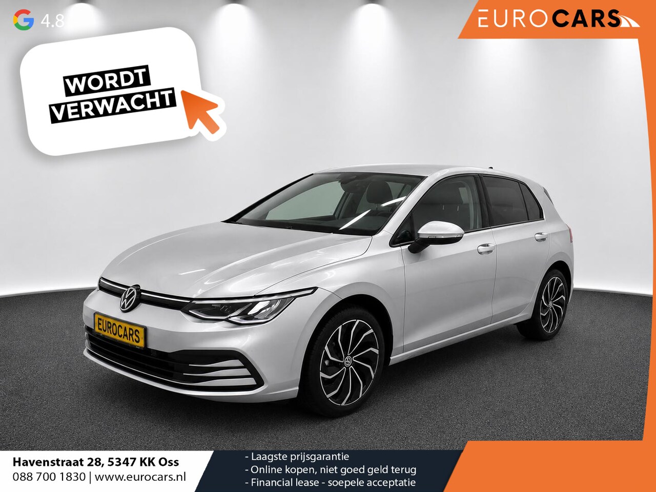 Volkswagen Golf - 1.0 TSI Life Lounge 110pk Navigatie Apple Carplay/Android auto Climate Control Parkeersens - AutoWereld.nl