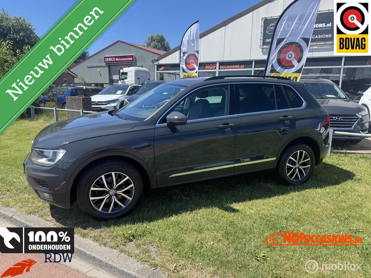 Volkswagen Tiguan - 1.4 TSI 4Motion Highline AUTOMAAT/CARPLAY/TREKHAAK - AutoWereld.nl
