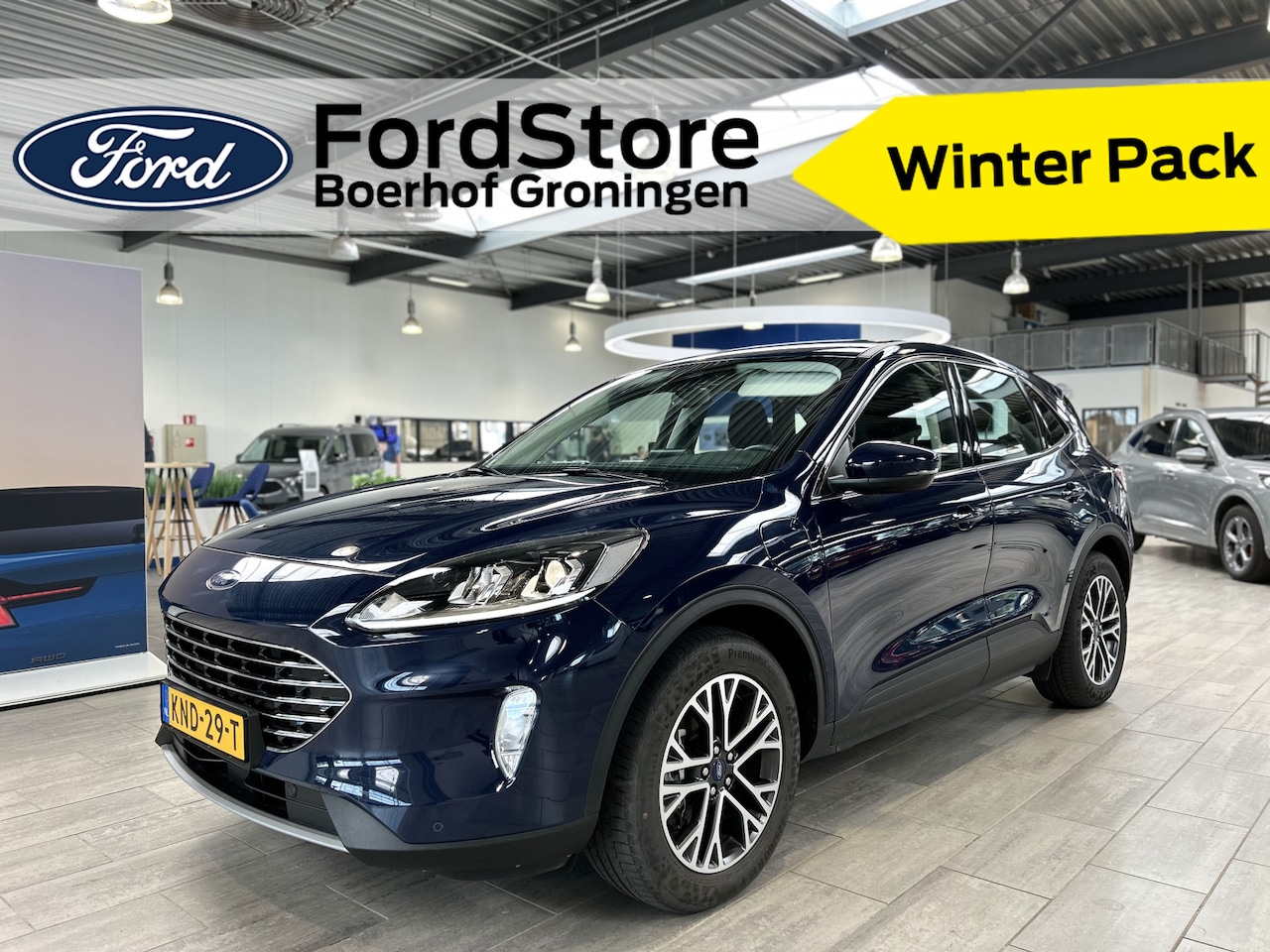Ford Kuga - 2.5 PHEV 225pk Titanium | Winterpack | Cruise control | Climate Control | Parkeersens V&A - AutoWereld.nl