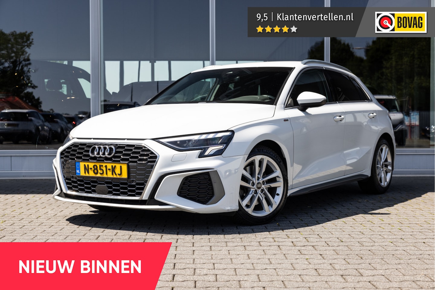 Audi A3 Sportback - 35 TFSI S-Line | Carplay | Stoelver. | Parkeersens. | - AutoWereld.nl