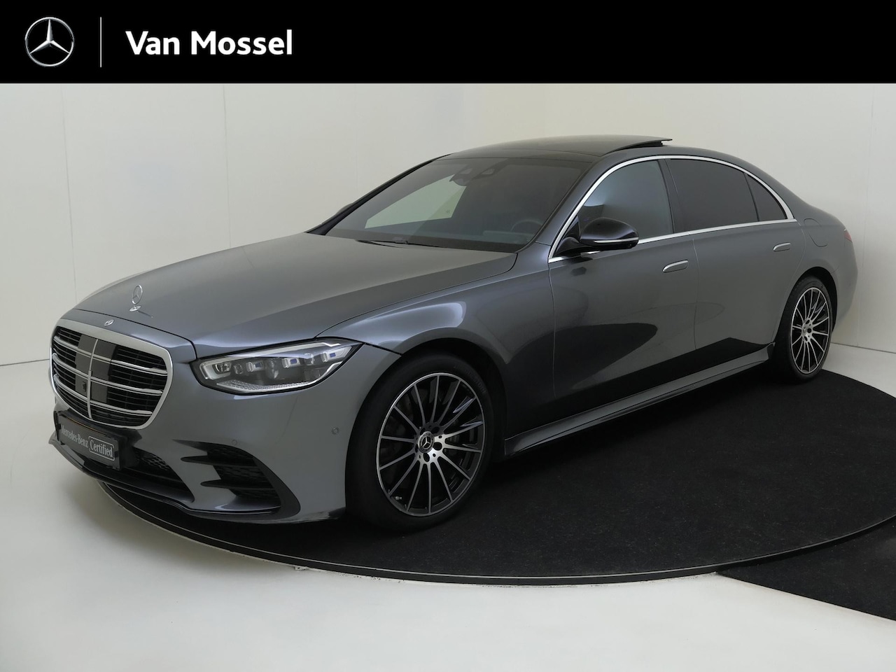Mercedes-Benz S-klasse - 580 e Lang / AMG/ 20 inch/ Night/ Aug. Reality Head Up/ Rear Plus Pack/ Burmester 3D/ - AutoWereld.nl